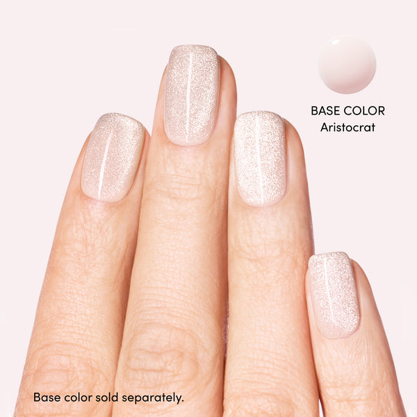 Dashing Diva Silver One Gel Topper