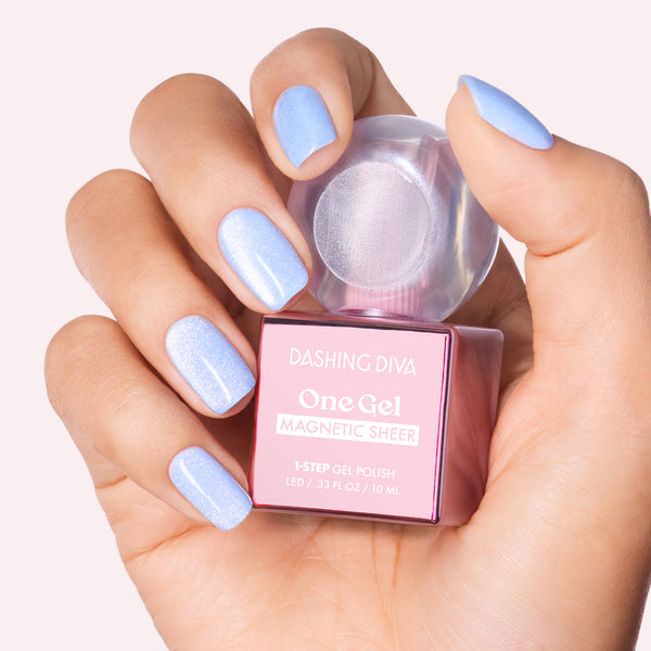 dashing diva Silver One Gel Topper