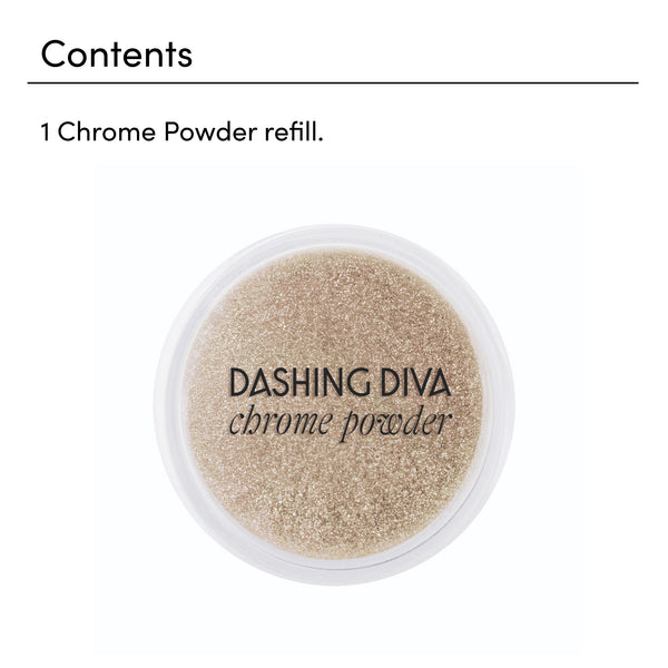 Dashing Diva Soft Gold Chrome Powder