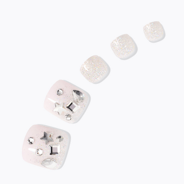 dashing diva Starry Drop JCK Magic Press Pedicure