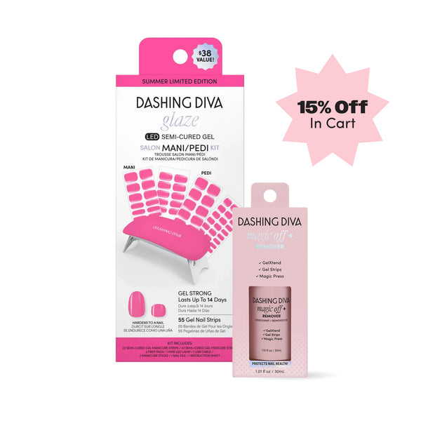 dashing diva The Eye Candy Glaze Mani Pedi Bundle
