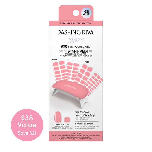 dashing diva The Lolli Lolli Glaze Mani/Pedi Kit