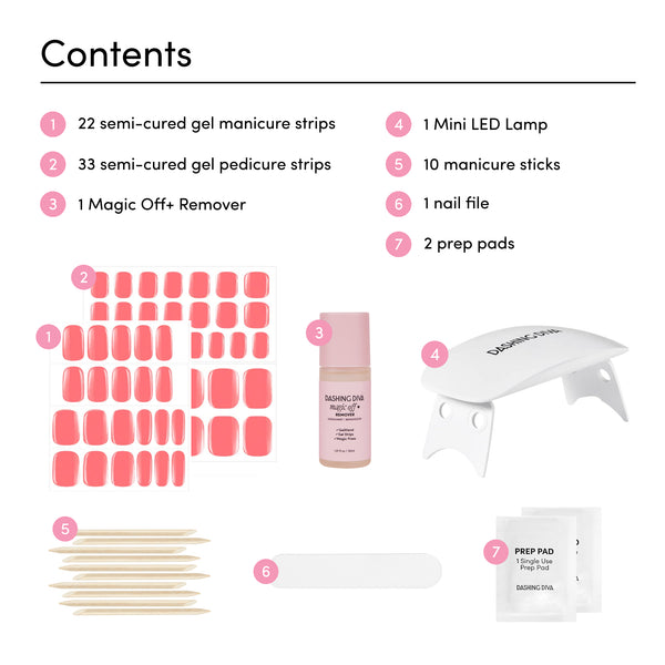 Dashing Diva The Vitamin C Glaze Mani Pedi Bundle