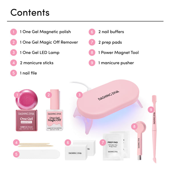 Dashing Diva Villainous One Gel Magnetic Bundle