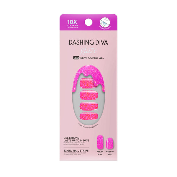 Dashing Diva Watermelon Smoothie Glaze Effect