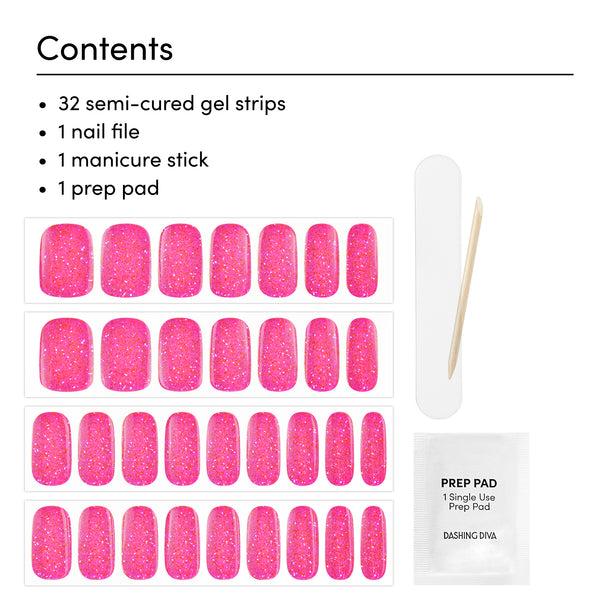 Dashing Diva Watermelon Smoothie Glaze Effect