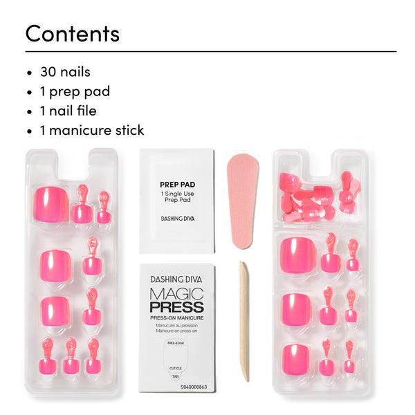 Dashing Diva Italiana Tropicana Magic Press Pedicure