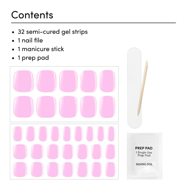 Dashing Diva Juice Bar Barista Glossy Pedi Glaze Pedicure