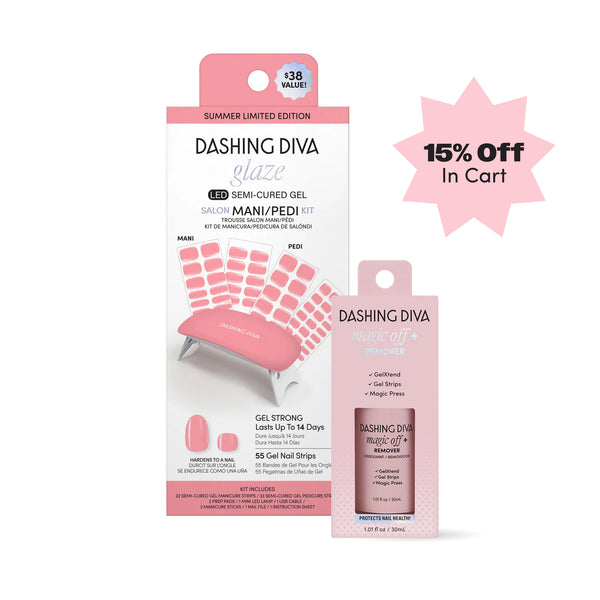 dashing diva The Lolli Lolli Glaze Mani Pedi Bundle