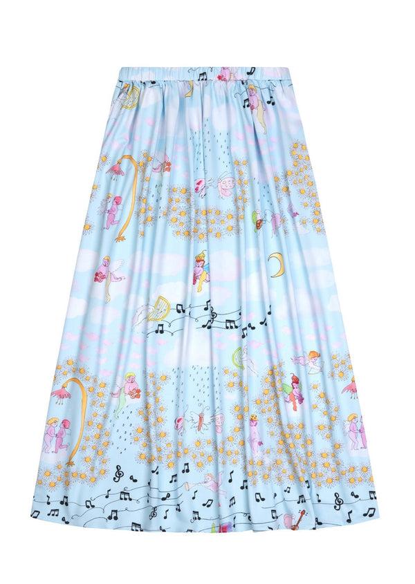 dauphinette Bad Girls Go to Heaven Midi Skirt Long Skirts