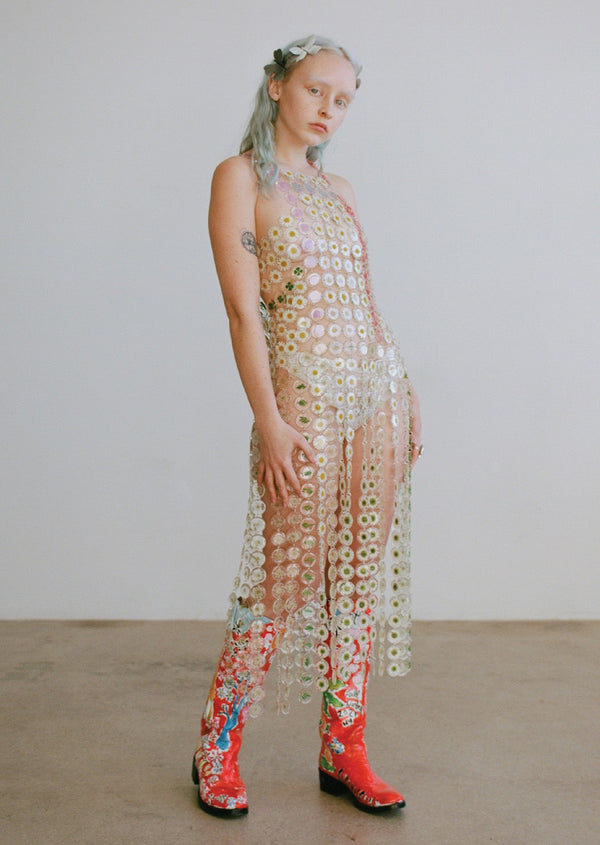 Dauphinette Bespoke Garden Chainmaille Gown
