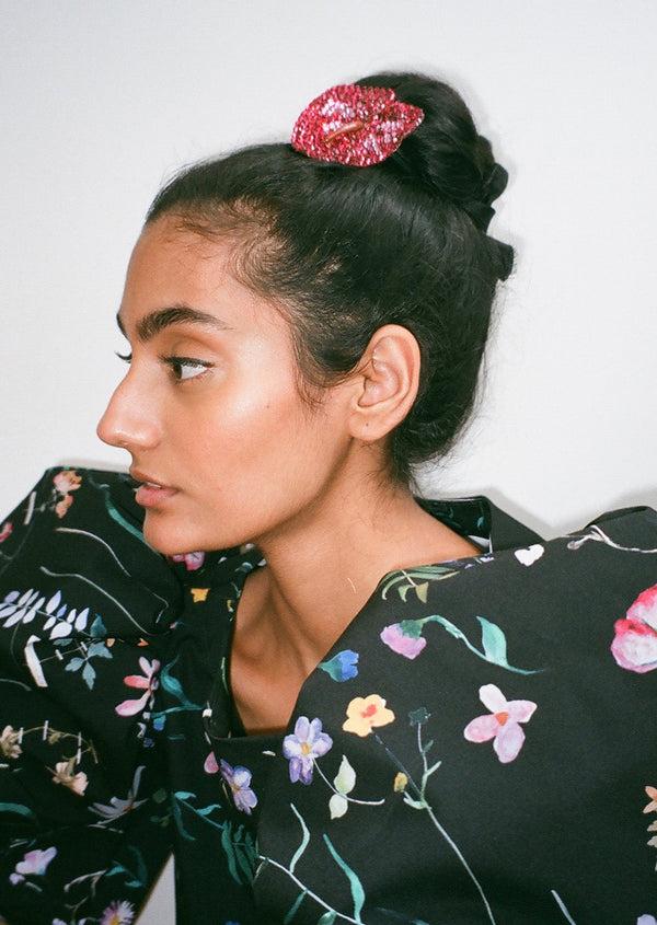 Dauphinette Bleeding Hearts Top - Scrapbook