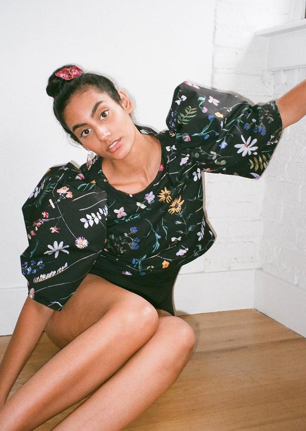 Dauphinette Bleeding Hearts Top - Scrapbook