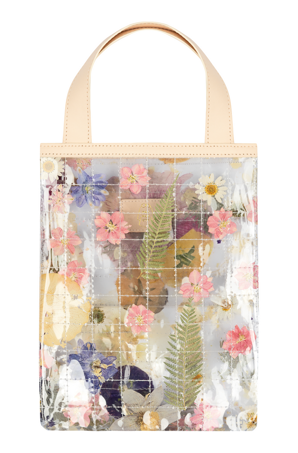 Dauphinette Crushed Garden Quilted Tote