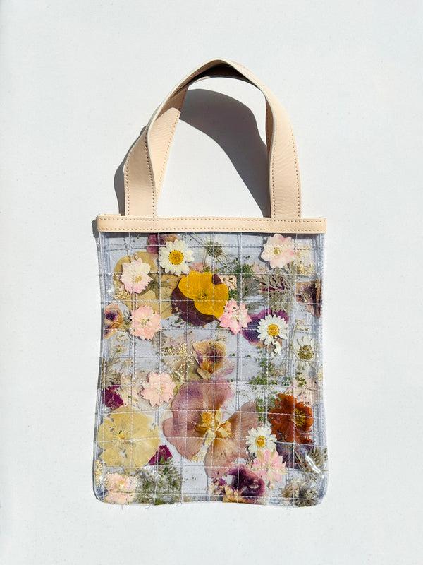 dauphinette Crushed Garden Quilted Tote