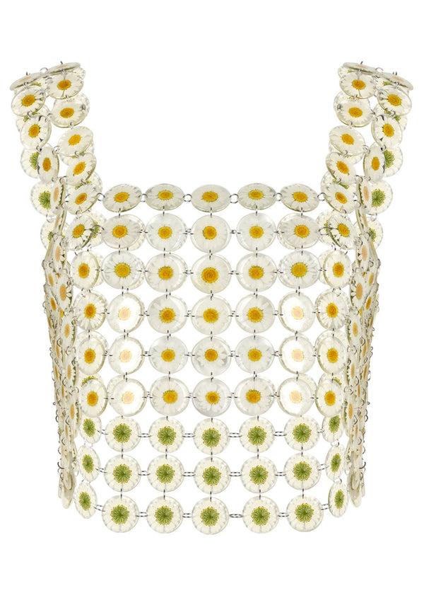 dauphinette Daisy Chainmaille Top