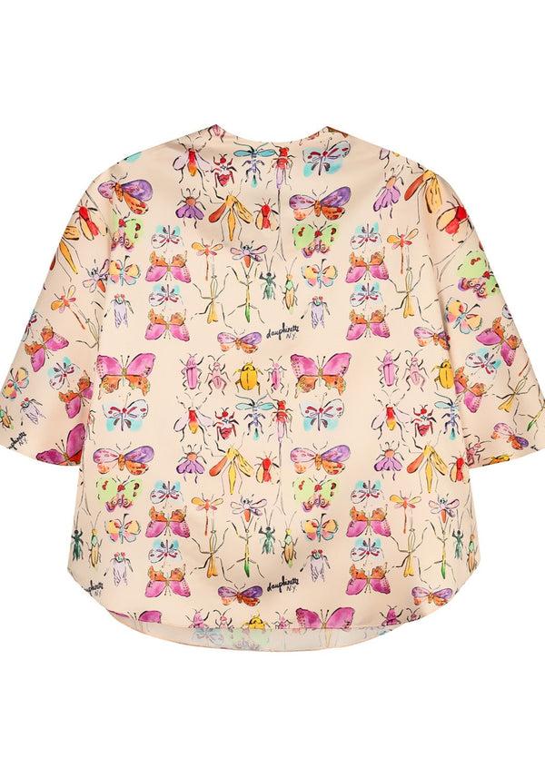 dauphinette Floatkerchief Top in Happy Bug Day
