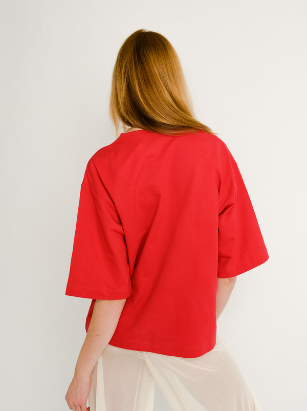 Dauphinette Forget You Embroidery Tee