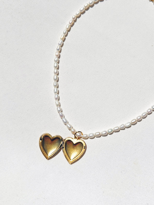 Dauphinette Forget You Locket Necklace Necklaces