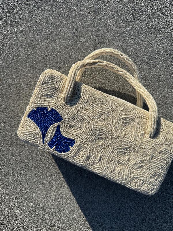 Dauphinette Hand-Beaded Chinoiserie Bag