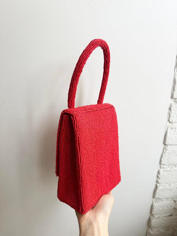 Dauphinette Hand-Beaded Matchbook Bag