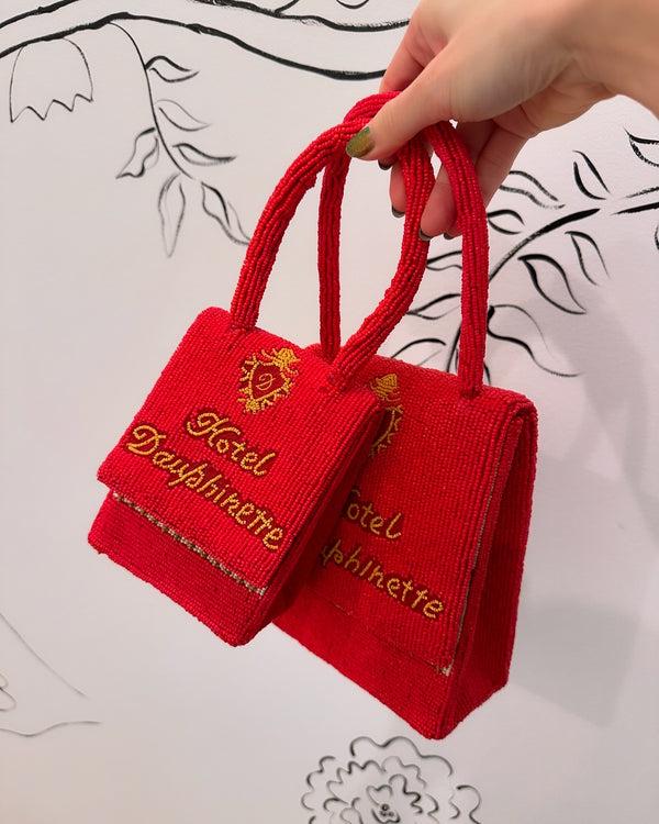 Dauphinette Hand-Beaded Matchbook Bag
