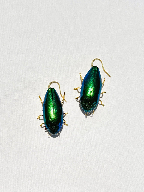 dauphinette Happy Beetle Earring (Single)