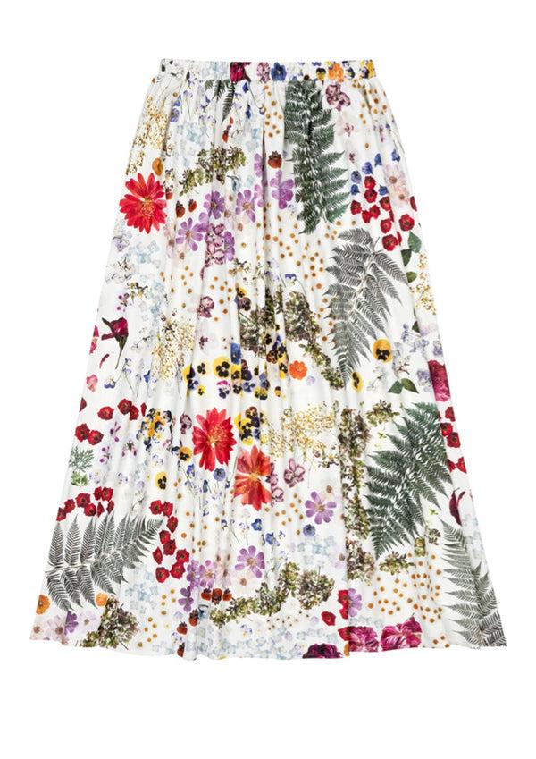 Dauphinette Jersey Midi Skirt In Potpourri Skirts