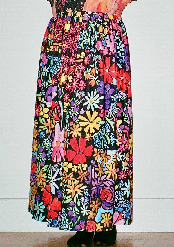 dauphinette Midi Skirt in Wonderland Flora Skirts