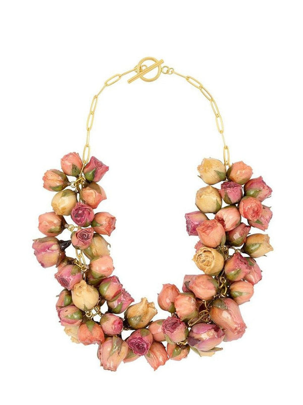 dauphinette Million Roses Choker in Bubblegum