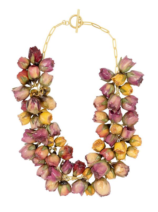 dauphinette Million Roses Choker in Melange