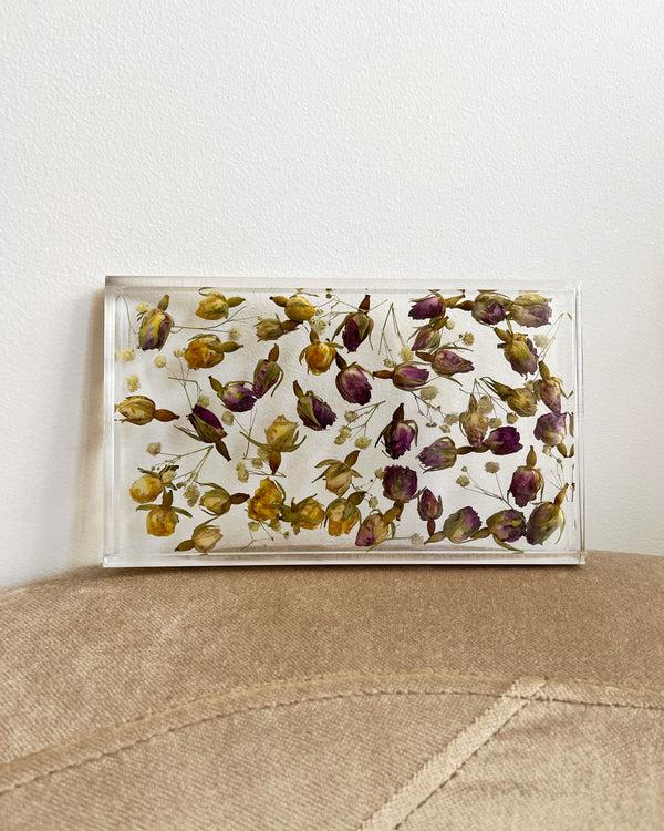 dauphinette Mini Rosebud Mélange Tray