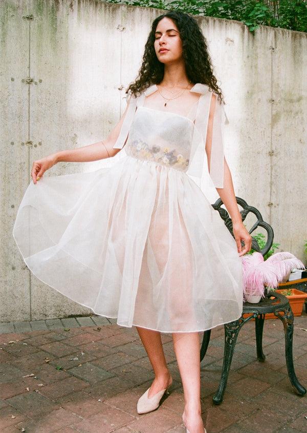 Dauphinette Miraflores Silk Organza Dress