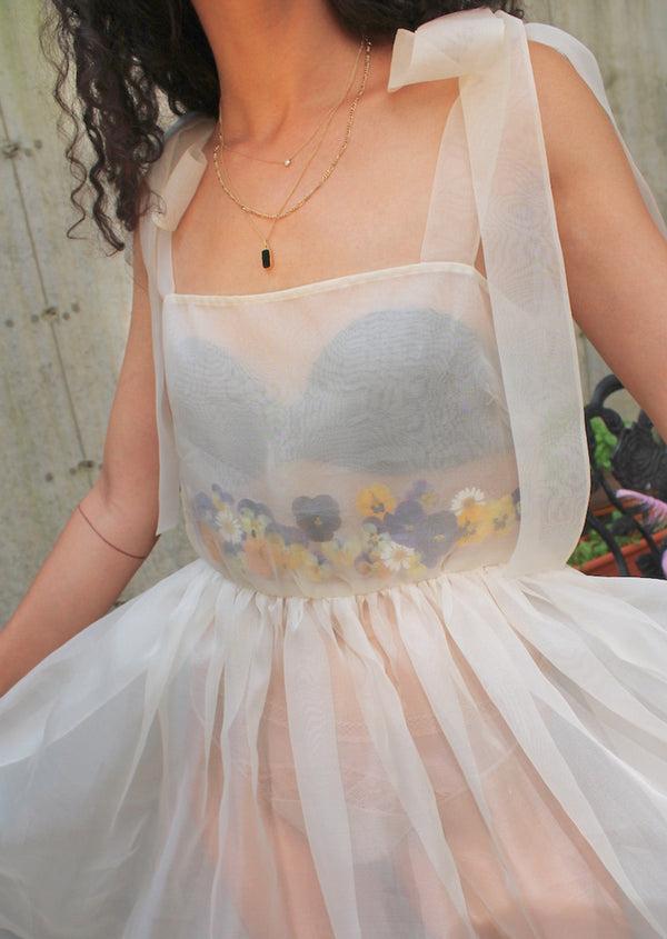Dauphinette Miraflores Silk Organza Dress