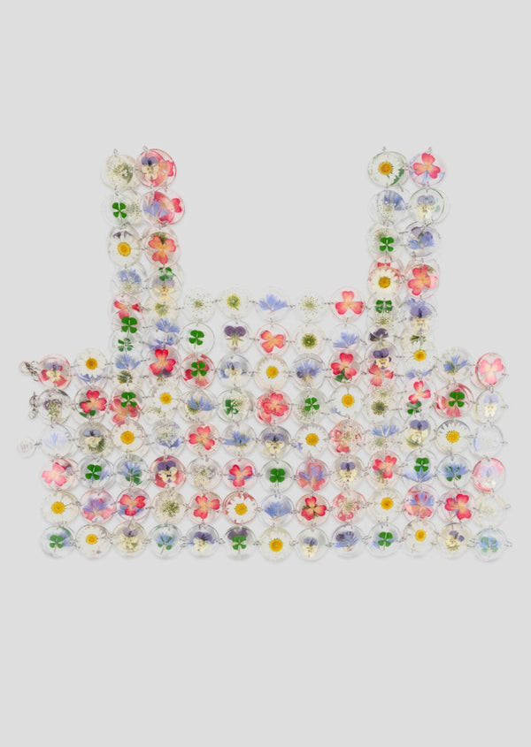 Dauphinette Multi Flora Chainmaille Top