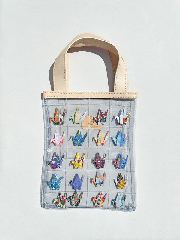 dauphinette Origami Crane Tote