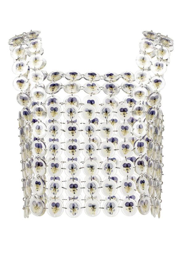 Dauphinette Pansy Chainmaille Top