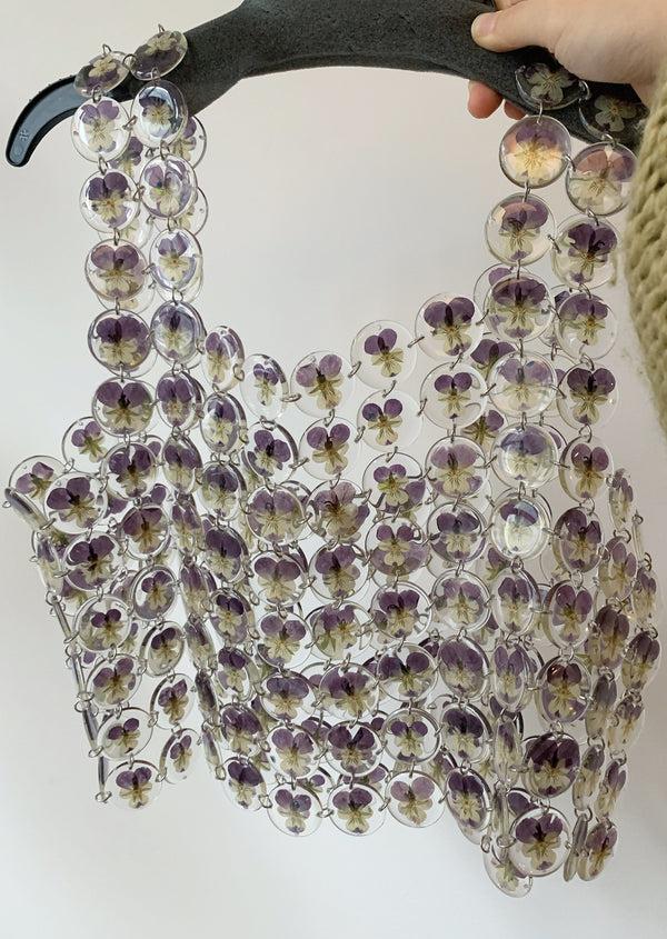 Dauphinette Pansy Chainmaille Top