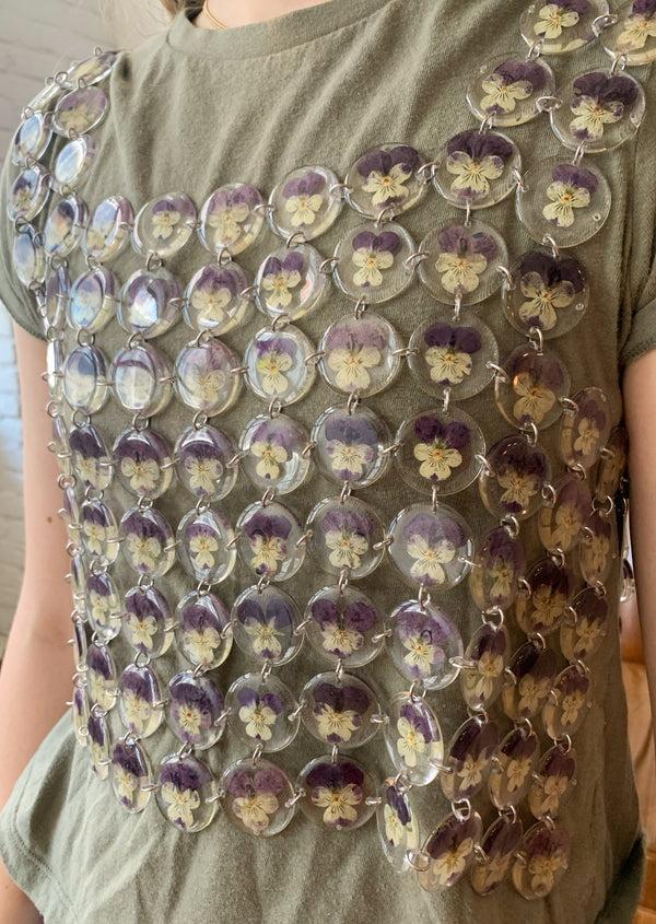Dauphinette Pansy Chainmaille Top