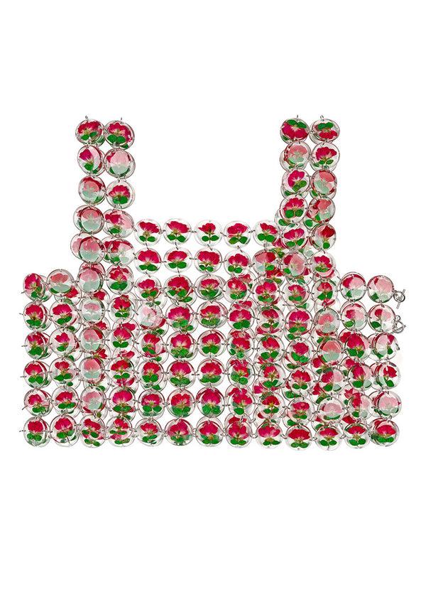 dauphinette Rose Chainmaille Top