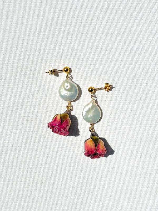 dauphinette Rosewater Earrings Earrings