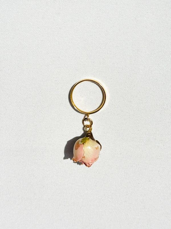 dauphinette Sakura Rosebud 14k Charm Ring