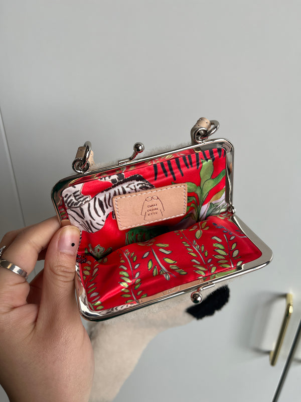 Dauphinette Shearling Sock Bag