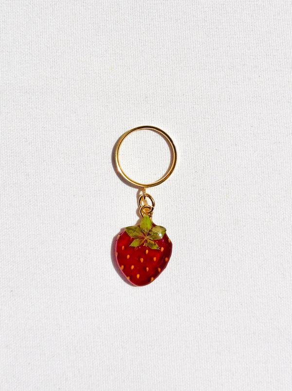 dauphinette Strawberry 14k Charm Ring