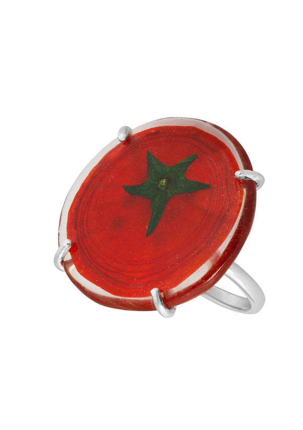 Dauphinette Tomato Ring Rings