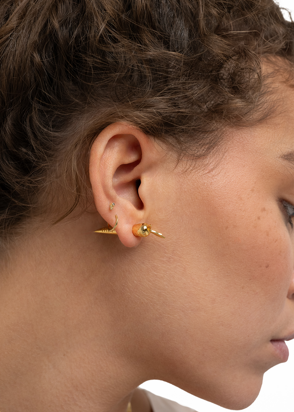 Dauphinette Twenty-Four Carrot Earrings