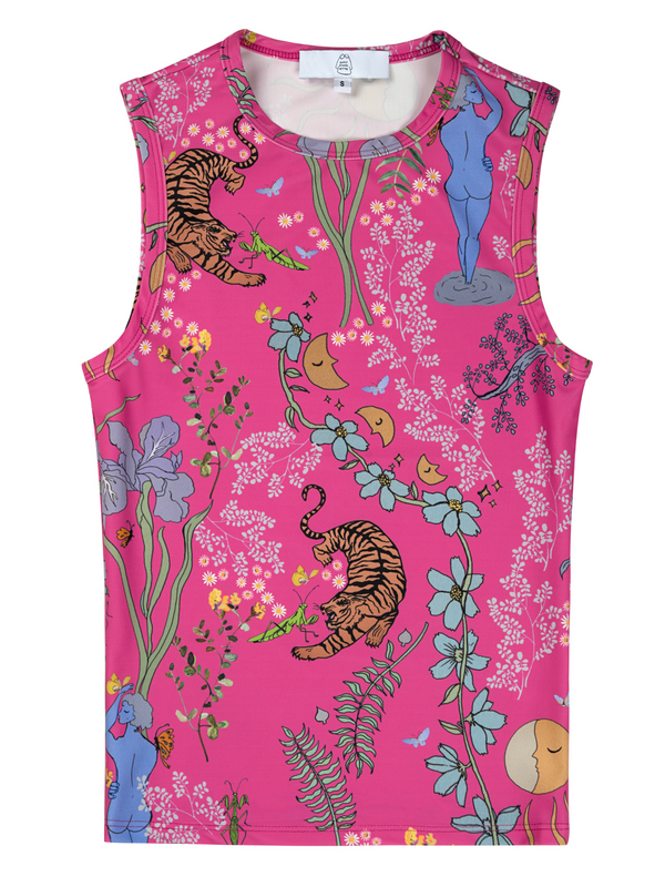 dauphinette Olive Tank in Self Portrait Shirts u0026 Tops