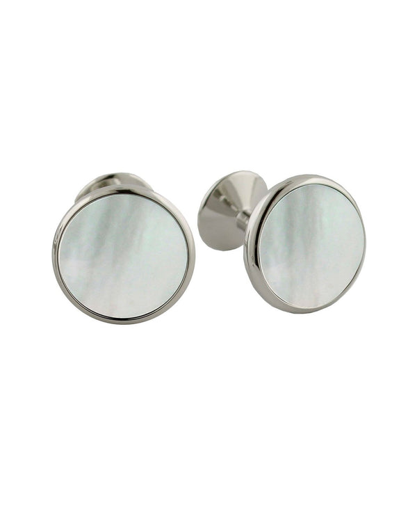 david donahue CL109500 | Mother of Pearl Brass Cufflinks Accessories