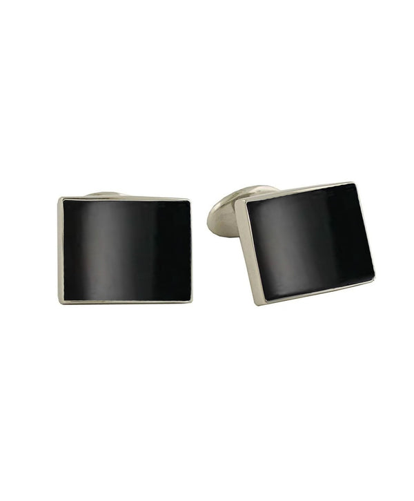 david donahue CL550502 | Sterling Silver & Onyx Cufflinks Accessories