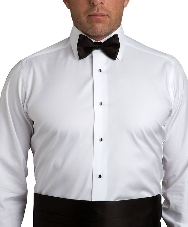 David Donahue CP100001 | Black Satin Pre-tied Bow Tie & Cummerbund Set Accessories